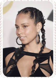 Le no makeup exige une vraie confiance en soi et cette photo d'Alicia Keys en est la preuve.