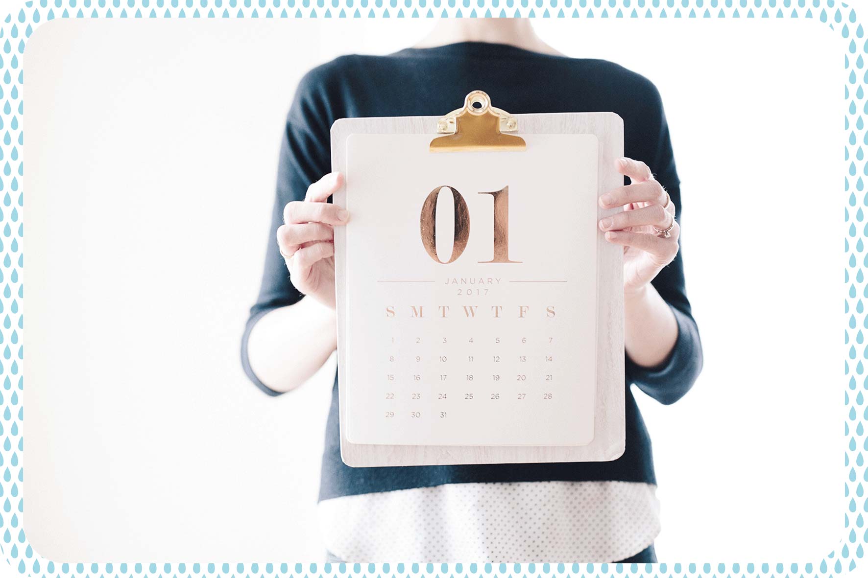 Le calendrier nécessaire à votre organisation pour avoir une superbe coiffure pour Noël.